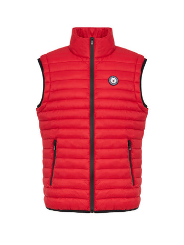VEST TRAPUNTATA ROSSO